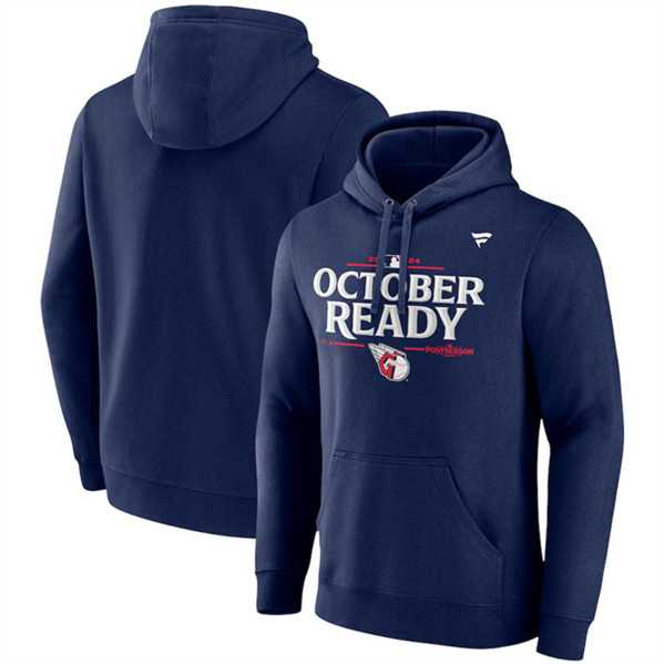 Men's Cleveland Guardians Navy 2024 Postseason Locker Room Pullover Hoodie,We sell and wholesale Men's Cleveland Guardians Navy 2024 Postseason Locker Room Pullover Hoodie on line form chian!